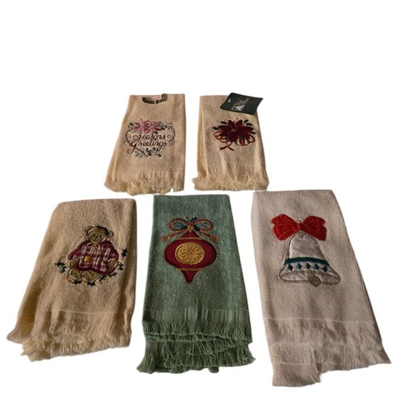 Various Other - Christmas Finger Towels
